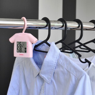 洗濯物の乾きやすさを教えてくれる温湿計「部屋干し番」