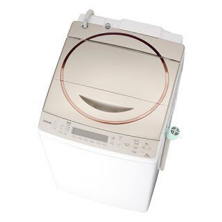 東芝、衣類を温めて黄ばみ汚れを予防する縦型洗濯乾燥機