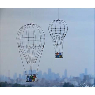 東京都・渋谷で針金、ペンチ、ニッパーだけで制作する針金造形作家の個展