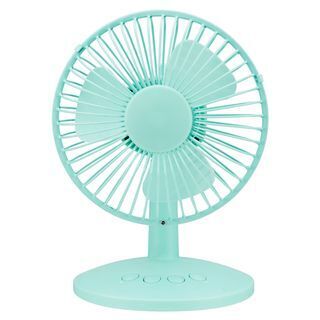 USB給電のハイパワー卓上型首振り扇風機