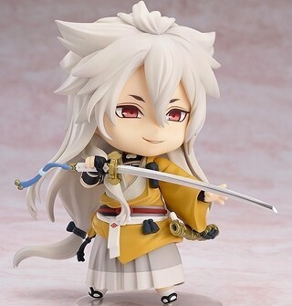 刀剣乱舞『ねんどろいど 小狐丸』予約開始! 胸元の肉体美＆こんのすけも付属