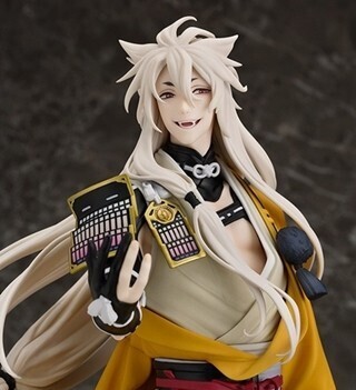 『刀剣乱舞』小狐丸の1/8フィギュアも登場! よりリアルな胸元、そして筋肉…