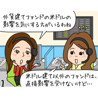 外貨建て資産に投資するファンドは全て米ドル-円レートの影響を受けるの?