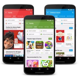 Google Play、子供向けコンテンツを集めた「ファミリー」ページ開設