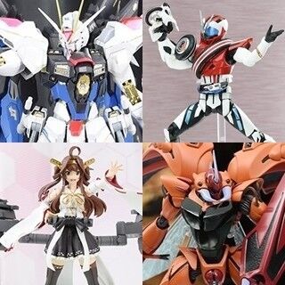 ガンダム、仮面ライダー、ラブライブ、艦これ新商品が一挙展示!「魂の夏コレ2015」新商品まとめ