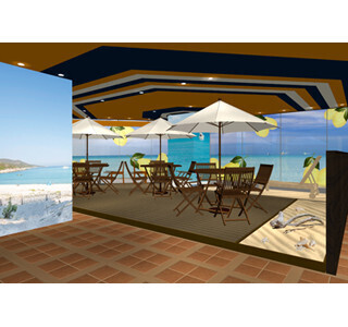 東京都・渋谷の「ロクシタンカフェ」が南仏のビーチを再現したバーになる!