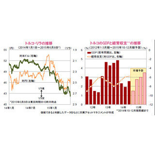 トルコの総選挙で与党が過半数割れ～連立交渉や経済閣僚人事に注目～