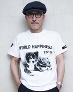「WORLD HAPPINESS 2015」と「Ground Y」のコラボTシャツが限定発売