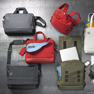 モレスキン、「マイクラウド ブリーフケース」など多機能バッグ全6種を発売