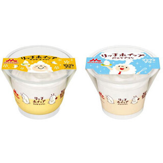 ホイップクリームが1.5倍の「リッチホイッププリン」発売 - 森永乳業