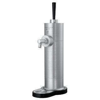 超音波できめ細かな泡を作り出すビールサーバー