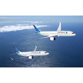 ガルーダ・インドネシア、ボーイング787-9を30機、737MAX8を最大30機購入へ