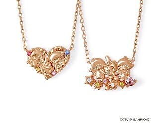 「マイメロディ」と「キキ&ララ」の40周年記念ジュエリーが登場 - THE KISS