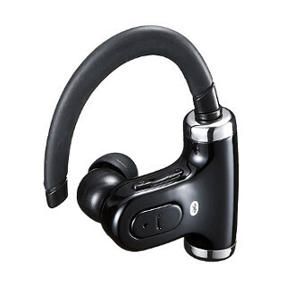 サンワ、片耳でも両耳でも使用できるBluetoothヘッドセット