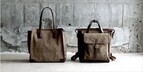 土屋鞄製造所　革と生地のエイジングを愉しむレザーキャンバスバッグを発売