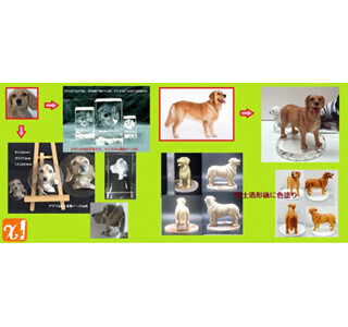 ペットの写真を送るだけで3Dフィギュアを作成できるサービス開始