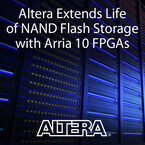 Altera、SoC FPGAベースのストレージリファレンスデザインを発表
