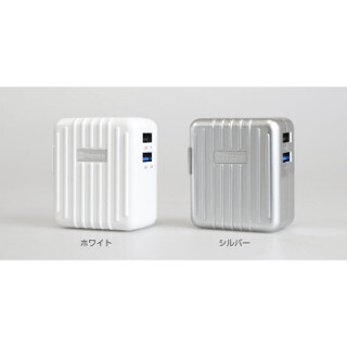 Hamee、スーツケース型でおしゃれなUSB充電器 - 海外での使用も可能