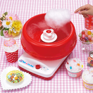 あめ玉一粒で楽しめるわたあめメーカー