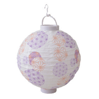 ローソクのようにゆらゆら光るLED提灯