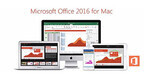 「Office 2016 for Mac」正式版が公開、マルチタッチやRetinaをサポート
