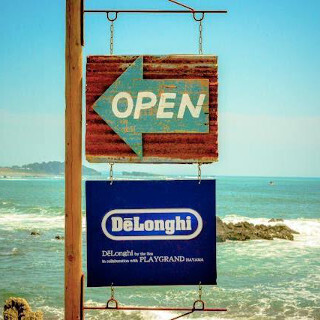 デロンギ製品を試せる夏限定のカフェ