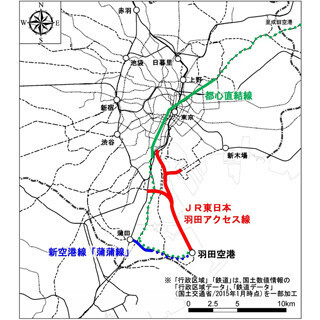 東京都の広域交通ネットワーク計画、蒲蒲線や羽田アクセス線など収支に課題