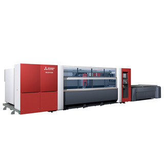 三菱電機、高い生産性と省エネを両立した炭酸ガス二次元レーザ加工機を発売