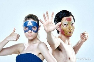 カップルでも楽しめる!? 『アベンジャーズ』のフェイスパックが登場