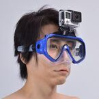 サンコー、GoPro HEROシリーズが取り付けられるダイビングマスク