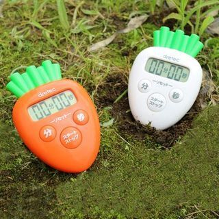 ドリテック、「だいこん」と「にんじん」のかわいいキッチンタイマー