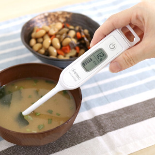 味付けの判定もしてくれるデジタル塩分計