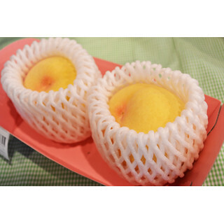 東京都・新橋で旬の白桃を200人にプレゼント! 桃の女王「清水白桃」も販売