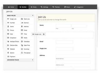 ゾーホー、プログラムの知識なしでフォームを作成できるクラウドアプリ