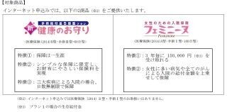 損保ジャパン日本興亜ひまわり生命、「新・健康のお守り」などネット申込開始