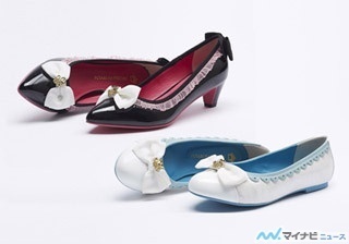 『ふたりはプリキュア』のヒロイン2名をイメージしたパンプスが限定発売