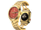 表はスイス製高級時計、裏側にApple Watch、「PINNACLE」予約受付開始