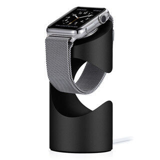 フォーカル、アルミ削り出しのApple Watch用スタンドにブラックモデル追加