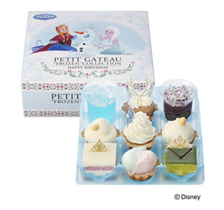 銀座コージーコーナー、"アナ雪"デザインのスイーツ3品を夏限定発売
