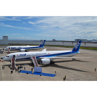 ボーイング、ANAと787の導入支援で提携 - 航空会社としては初