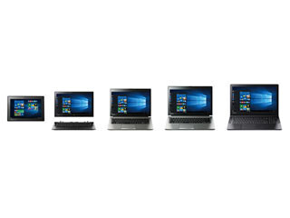 東芝がWindows 10 Pro搭載の法人向けPC、暗号化ソフトなども提供へ