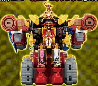 超合金ロデオマル同梱の「アカニンジャー超絶」公開、ライオンハオーにも搭乗!