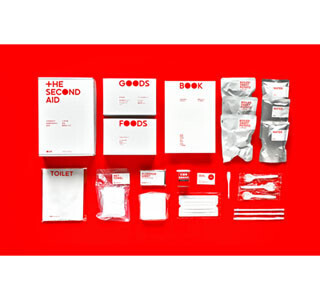 本・グッズ・非常食が入ったコンパクトでデザイン性も高い防災セットが登場
