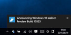 Windows 10 Insider Previewを試す(第28回) - リリース後初のIPビルド10525登場!