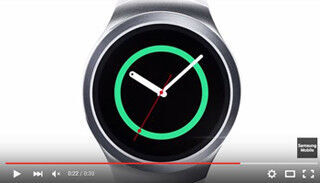 Samsung、円形ディスプレイの「Gear S2」ティザー動画公開 - IFAで登場か