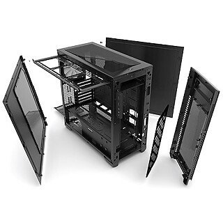 ITC、水冷ラジエターを余裕で内蔵できる拡張性の高いミドルタワーケース