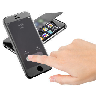 カバーを閉じたままでもタッチやスワイプができる手帳型iPhoneケース登場