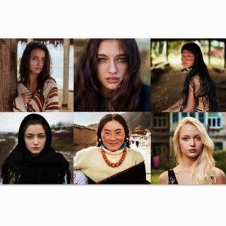 美しさの多様性 - 世界41地域の美女たち
