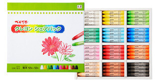 "みんなでシェアしてお手ごろ価格"の「クレヨン シェアパック」発売