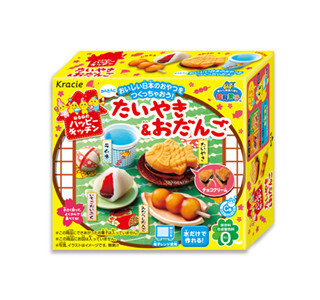 水と電子レンジだけで手軽に作れる「たいやき&おだんご」が登場